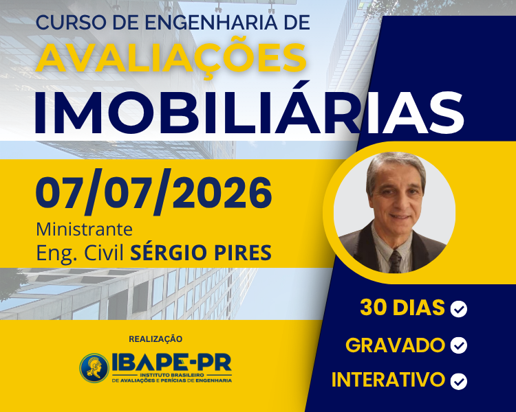 ENGENHARIA DE AVALIAÇÕES IMOBILIÁRIAS - MÓDULO 1